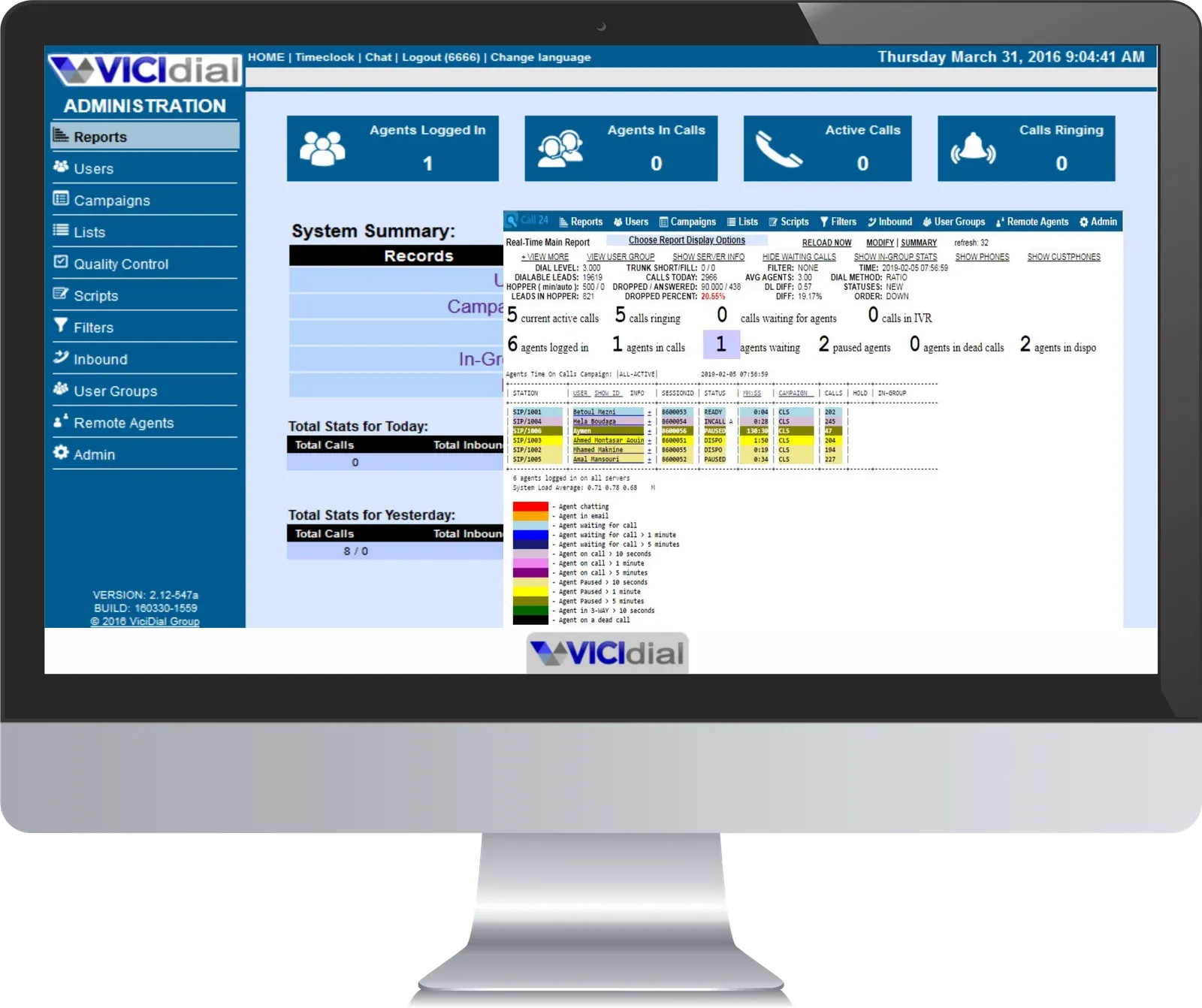 Implementación de Vicidial
